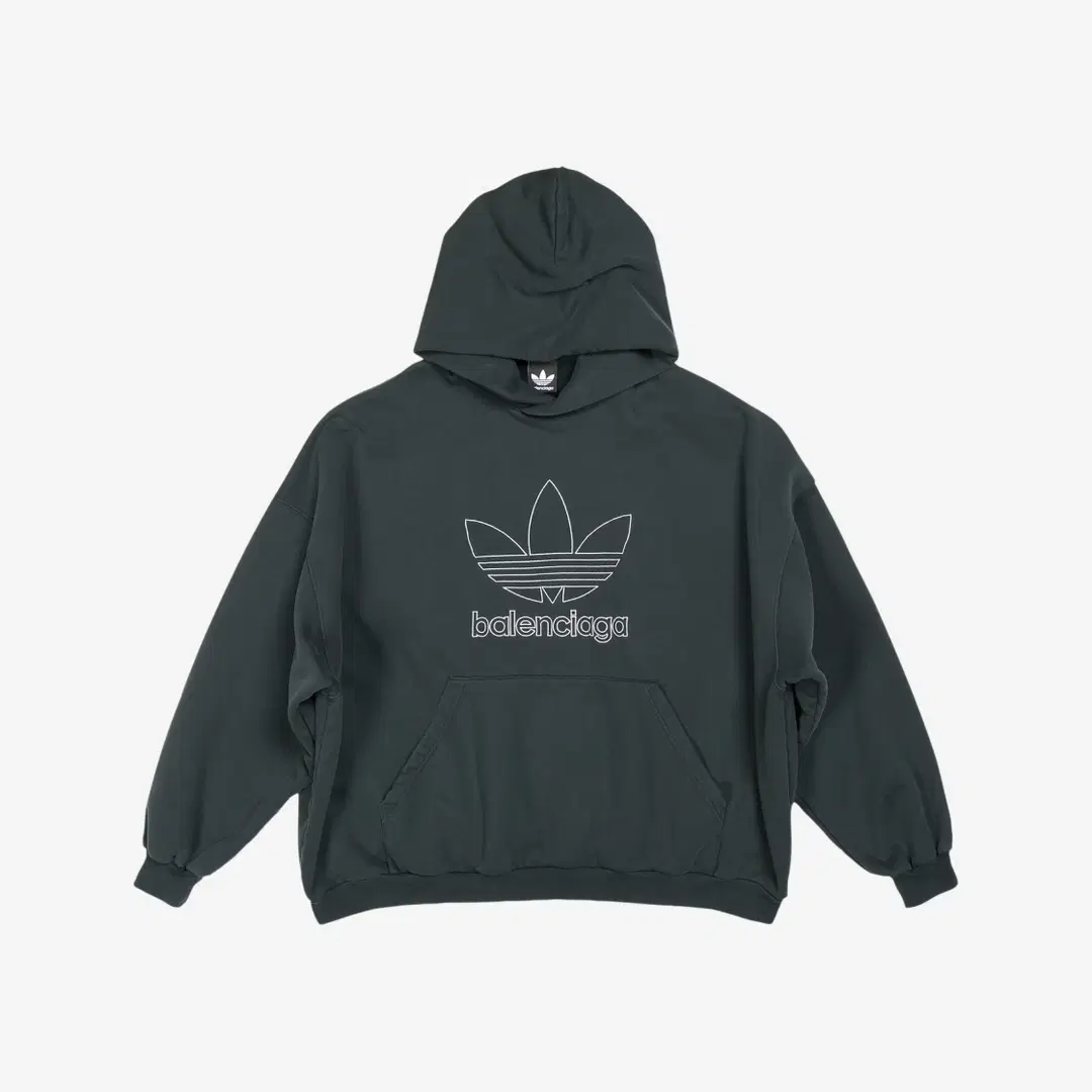 Balenciaga Balenciaga x Adidas Heavyweight Fleece Oversized Hoodie Green