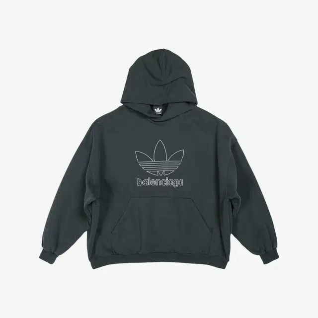 Balenciaga Balenciaga x Adidas Heavyweight Fleece Oversized Hoodie Green - view 1