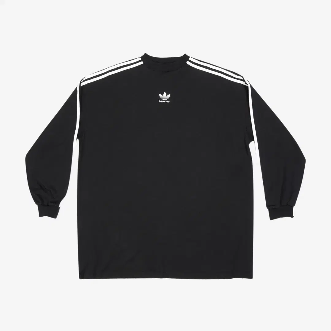 Balenciaga Balenciaga x Adidas Oversized Long Sleeve T-Shirt Black