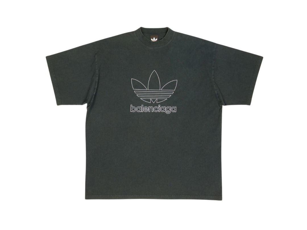 Balenciaga Balenciaga X adidas Oversized T-Shirt Green