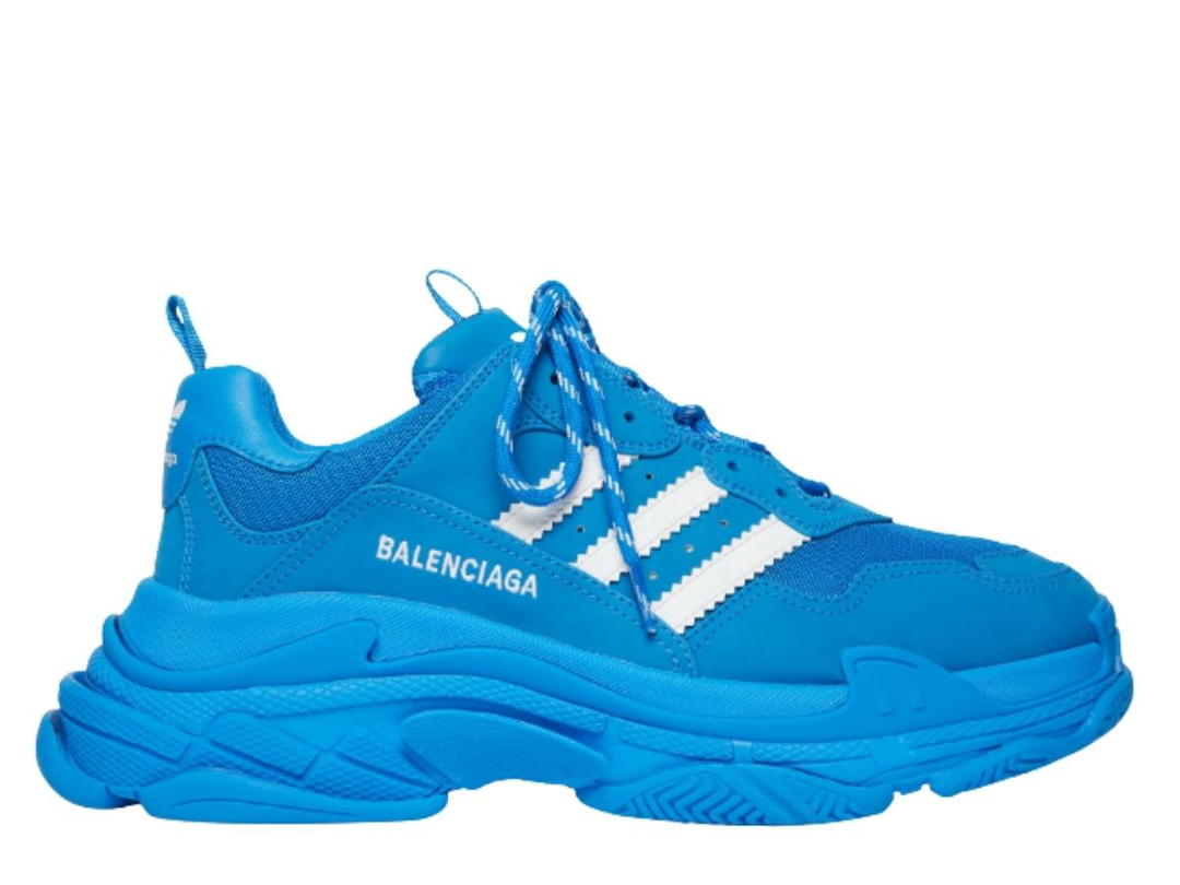 Balenciaga Balenciaga x adidas Triple S Blue White