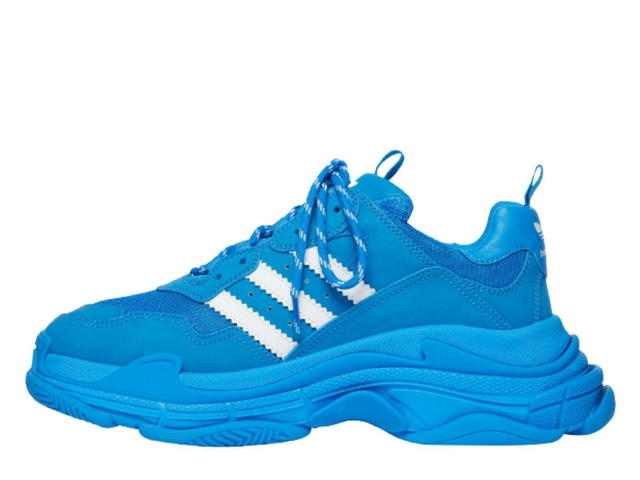 Balenciaga Balenciaga x adidas Triple S Blue White - view 2