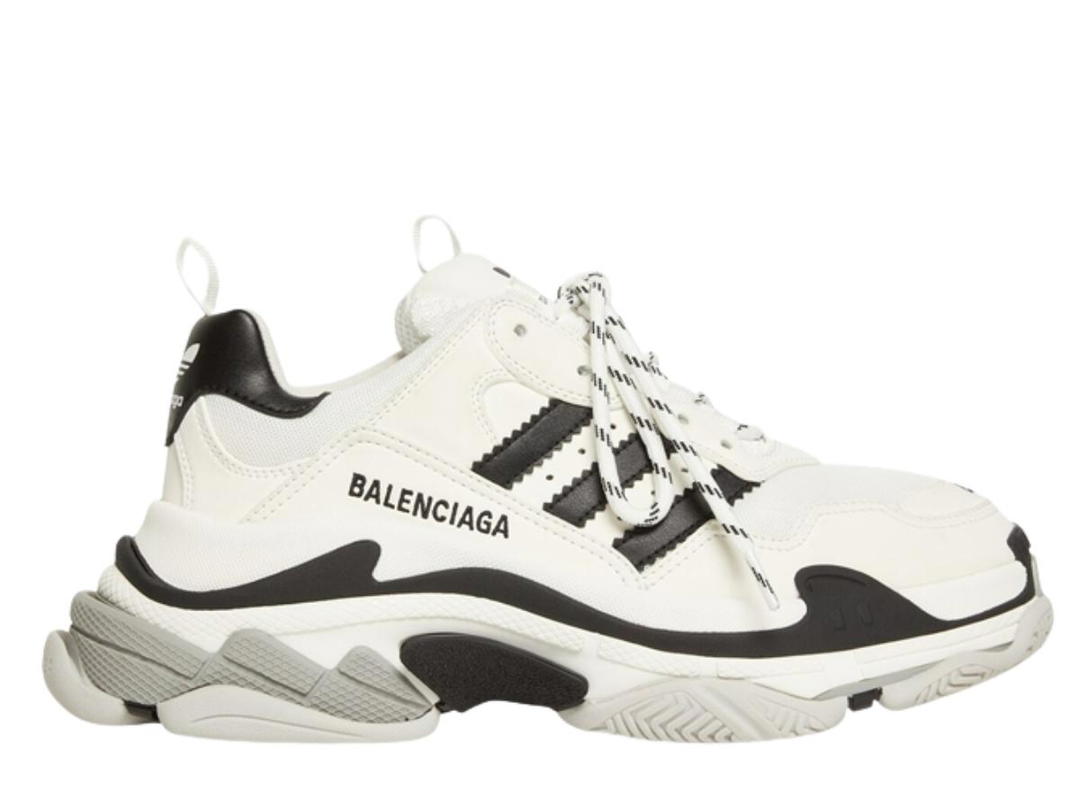Balenciaga Balenciaga x Adidas Triple S White Black (W)