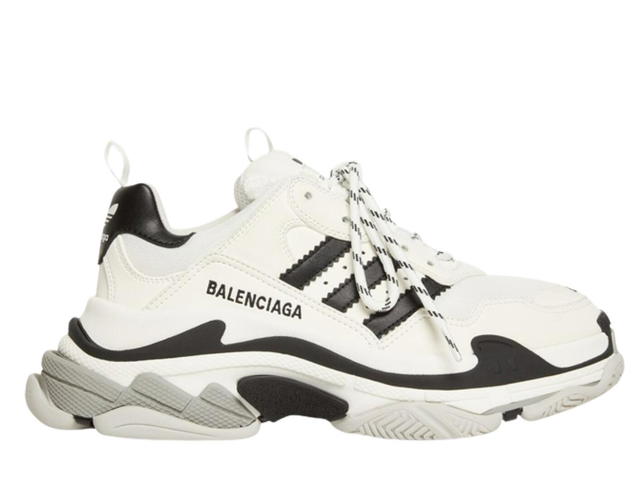 Balenciaga Balenciaga x Adidas Triple S White Black (W) - view 1