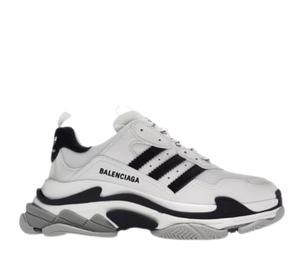 Buy Balenciaga x Adidas Triple S White Black at Sasom – Authentic and Ready to Ship