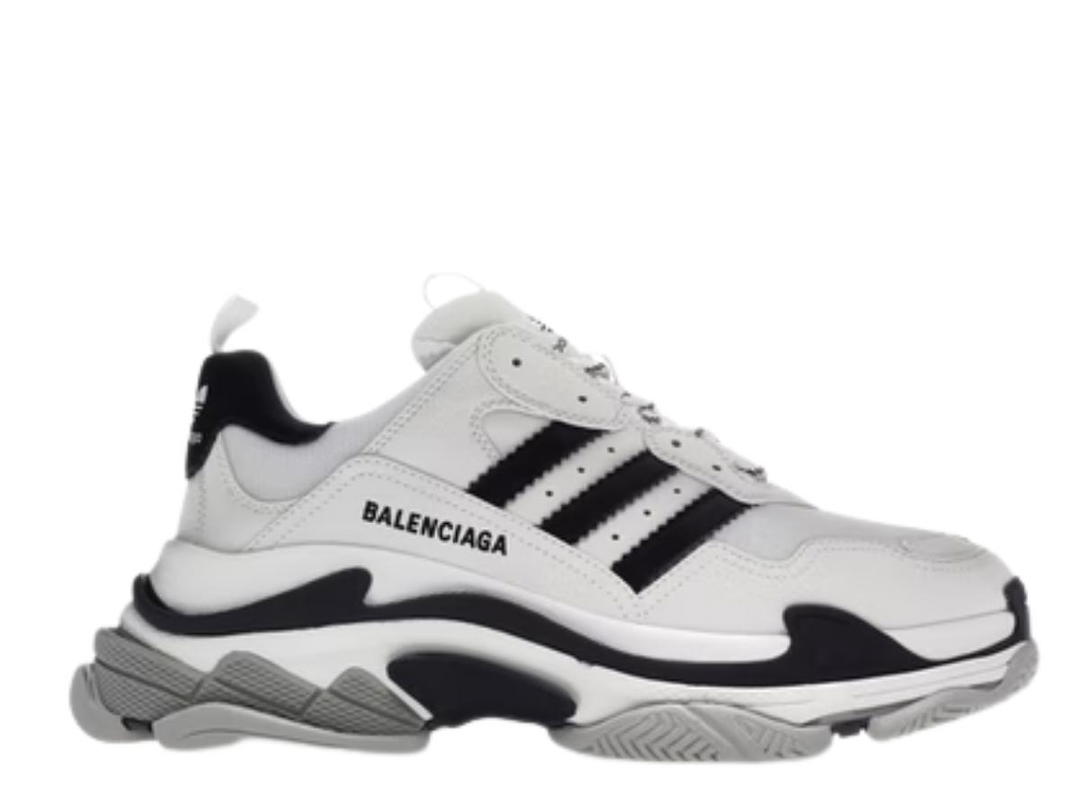 Balenciaga Balenciaga x Adidas Triple S White Black