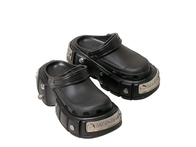 Balenciaga Balenciaga x Crocs Hardcrocs Sandal Black - view 3