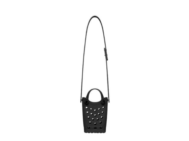 Balenciaga Balenciaga x Crocs Phone Holder With Strap Black - view 1
