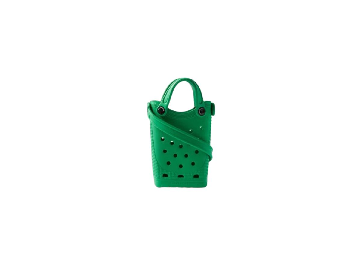 Balenciaga Balenciaga x Crocs Phone Holder With Strap Dark Green
