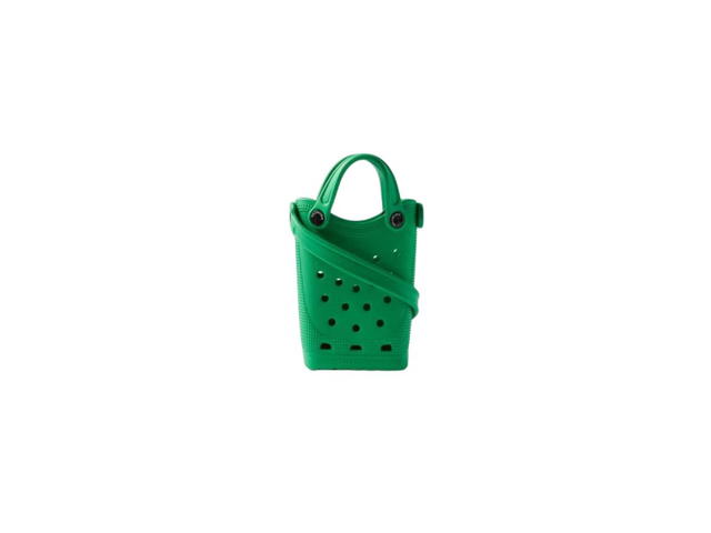 Balenciaga Balenciaga x Crocs Phone Holder With Strap Dark Green - view 1