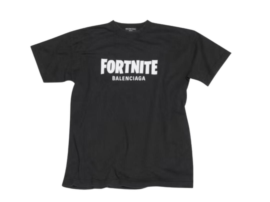 Balenciaga Balenciaga x FORTNITE©2021 Medium Fit T-shirt Black/White