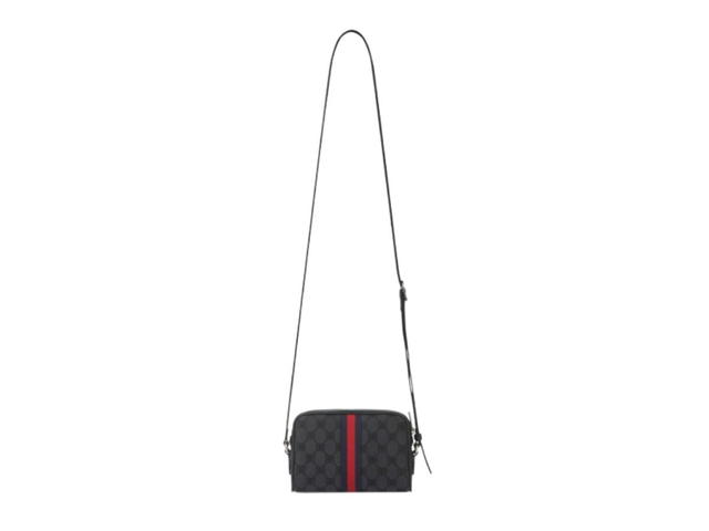 Balenciaga Balenciaga x Gucci Hacker Camera Bag in Canvas Jacquard in Black - view 2