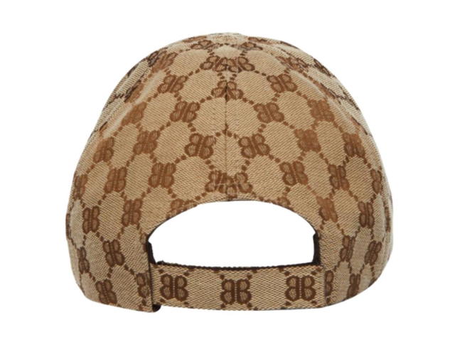 Balenciaga Balenciaga x Gucci Hacker Cap in Beige - view 3