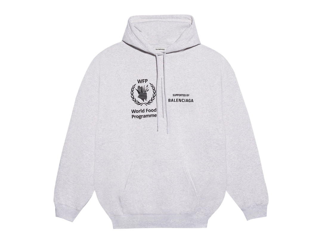 Balenciaga Balenciaga x World Food Programme Hoodie Grey