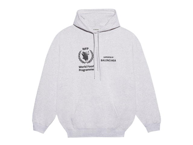 Balenciaga Balenciaga x World Food Programme Hoodie Grey - view 1