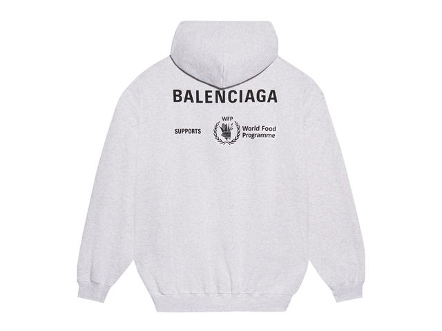 Balenciaga Balenciaga x World Food Programme Hoodie Grey - view 2