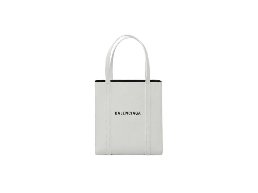 Balenciaga Balenciaga XXS Everyday Tote Bag In White Calfskin