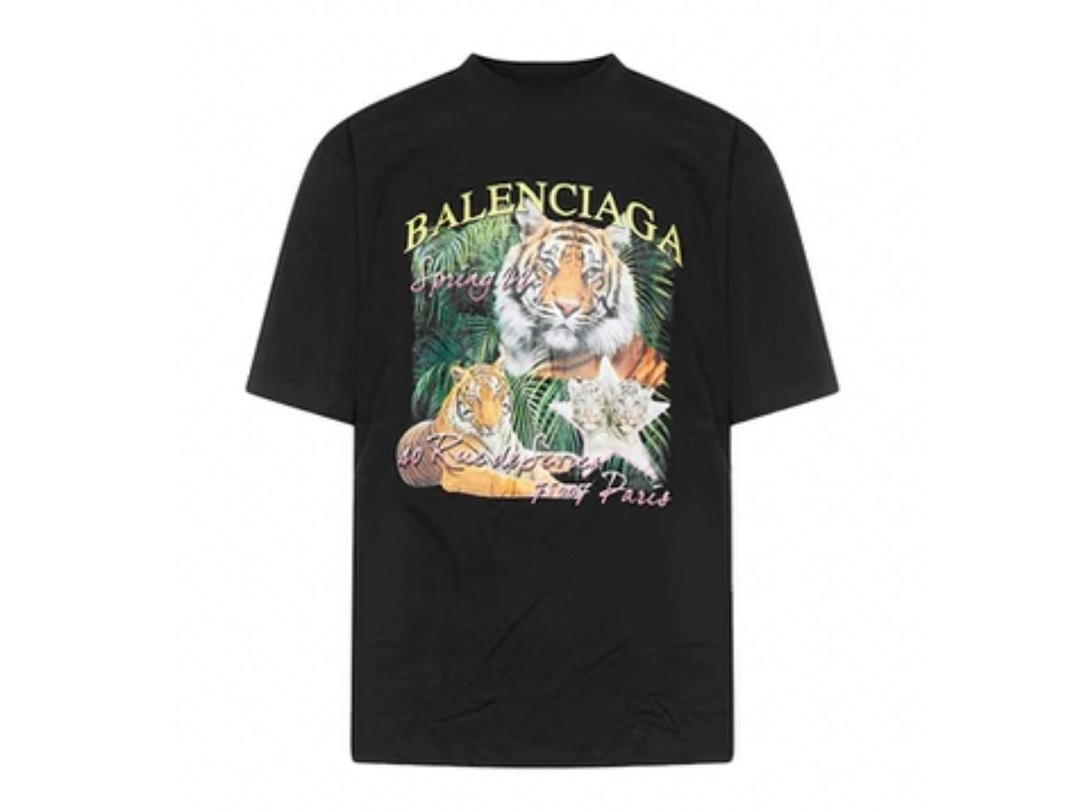 Balenciaga Balenciaga Year Of The Tiger T-Shirt Black/Multi