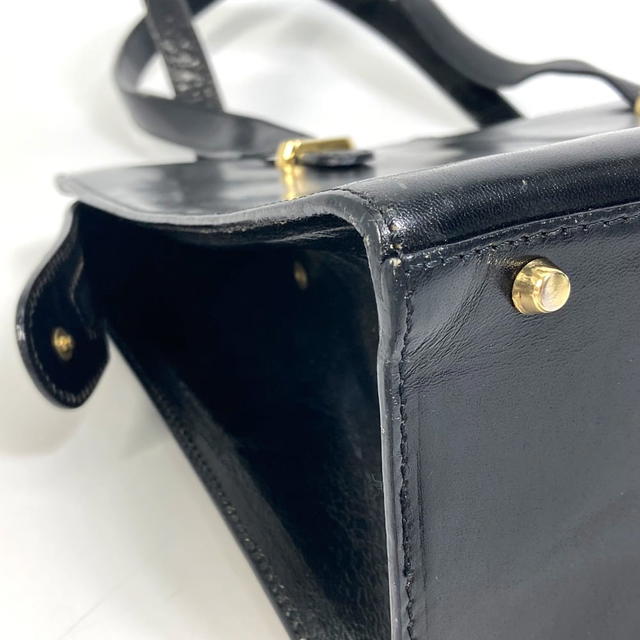 Bally BALLY Hand Bag Tote Bag Leather Black - view 4