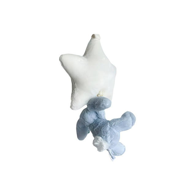 Jellycat Jellycat Bashful Blue Bunny Star Musical Pull Stuffed Animal - view 3