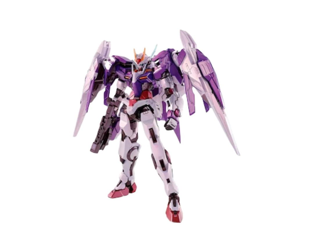 Bandai Bandai Metal Build 10th Anniversary Trans-am Raiser Full Particel Version Action Figures Purple