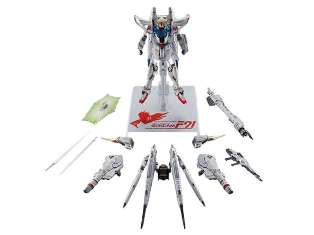 Bandai Bandai Metal Build Gundam F91 Chronicle White Ver. - view 3