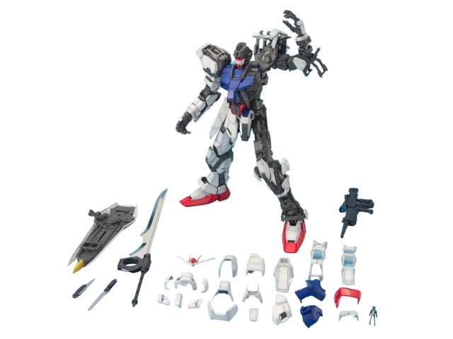 Bandai Bandai Perfect Grade GAT-X105 Strike Gundam O.M.N.I. Enforcer Mobile Suit - view 3