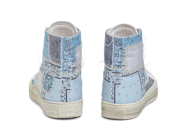 AMIRI AMIRI Bandana Reconstructed Sunset Light Blue - view 2