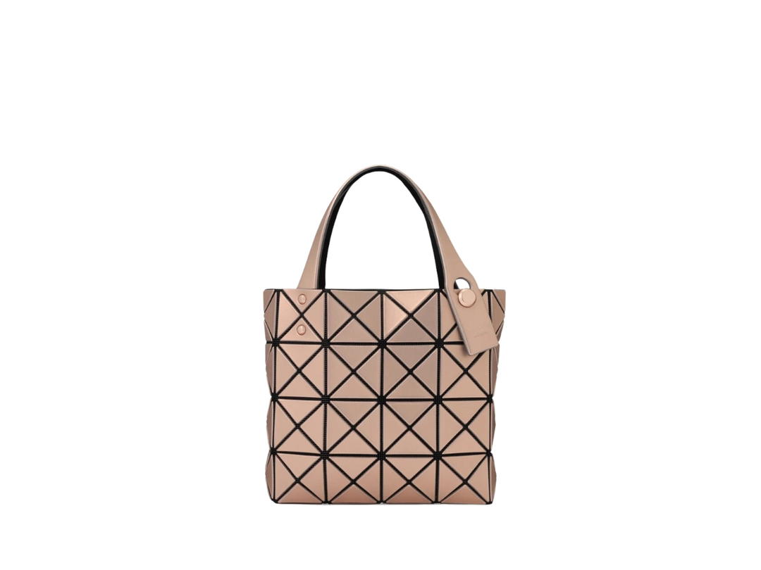 Issey Miyake Bao Bao Issey Miyake Lucent Boxy Mini Tote Bag Orange