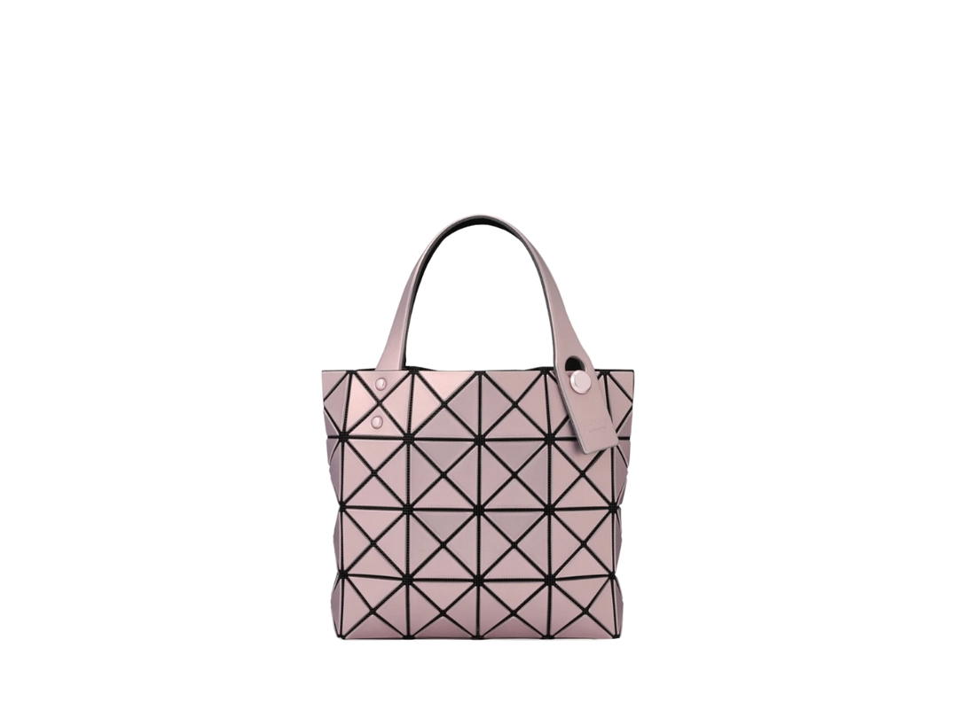 Issey Miyake Bao Bao Issey Miyake Lucent Boxy Mini Tote Bag Pink