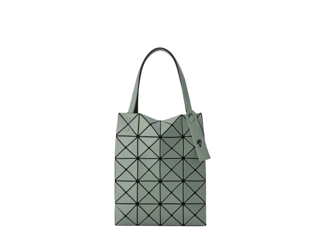 Issey Miyake Bao Bao Issey Miyake Lucent Boxy Tote Bag Khaki