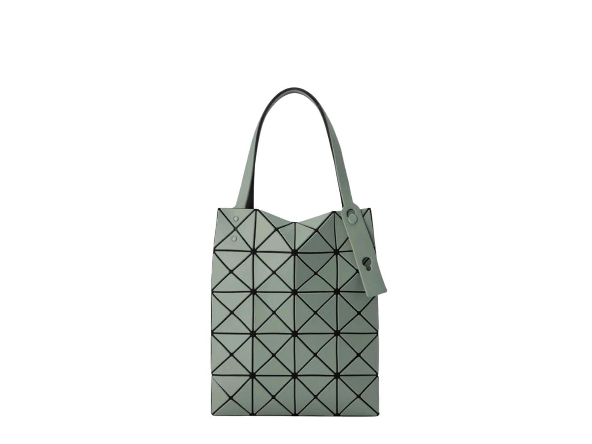 Issey Miyake Bao Bao Issey Miyake Lucent Boxy Tote Bag Khaki