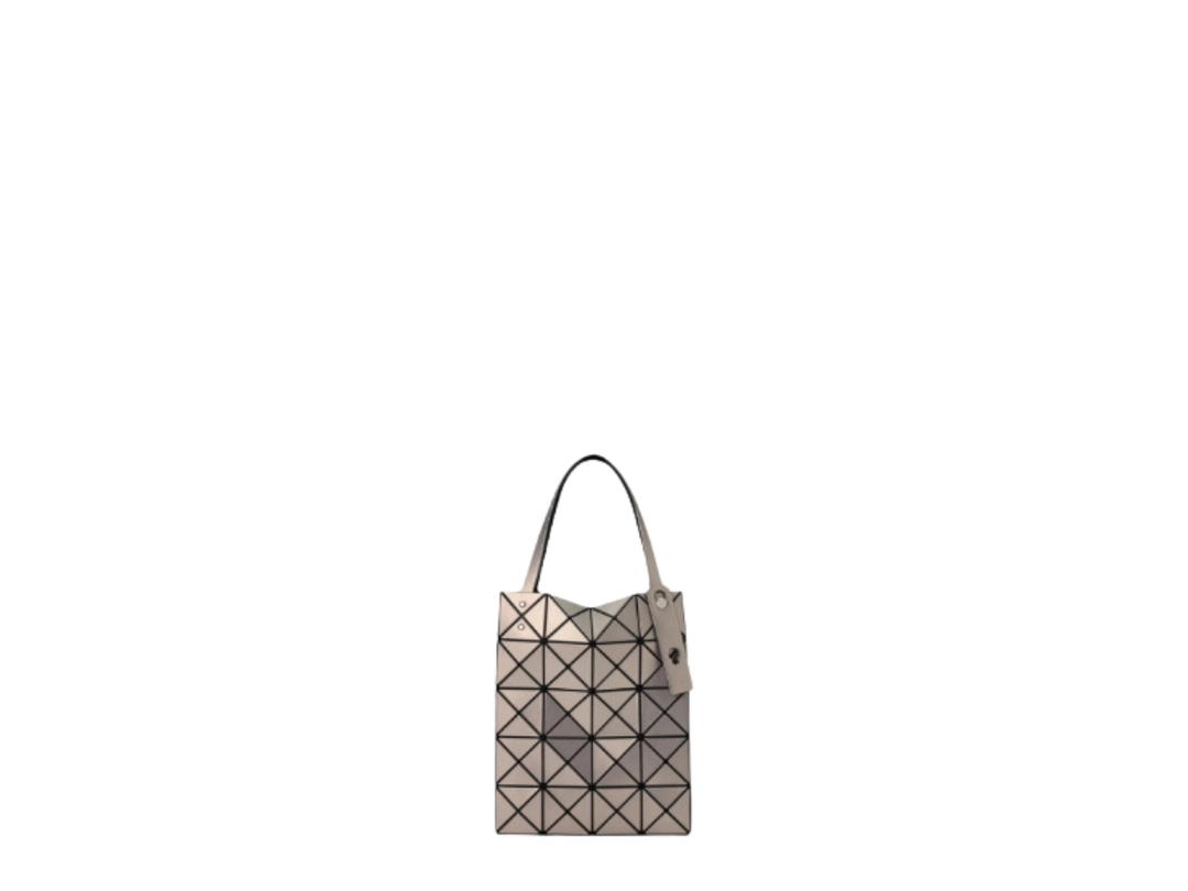 Issey Miyake Bao Bao Issey Miyake Lucent Boxy Tote Bag Silver
