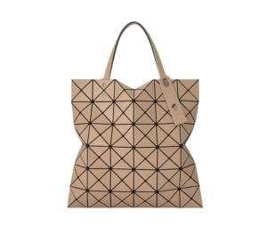 Issey Miyake Bao Bao Issey Miyake Lucent Matte Tote Bag Light Brown
