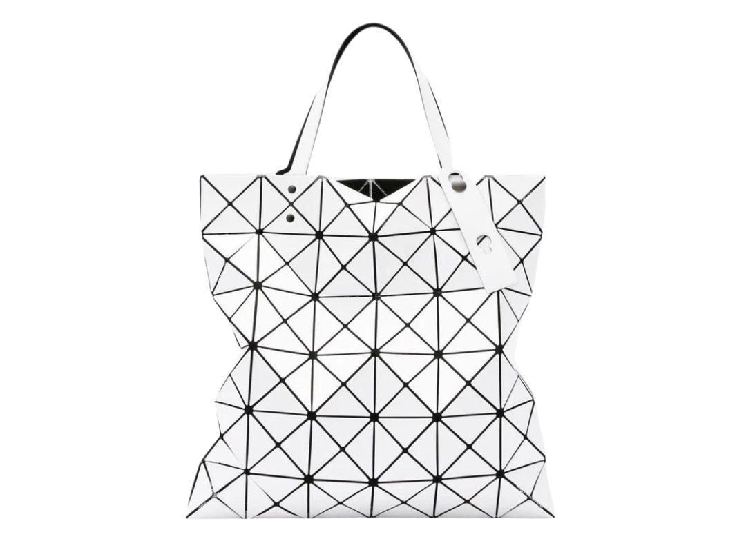 Issey Miyake Bao Bao Issey Miyake Lucent Tote Bag White