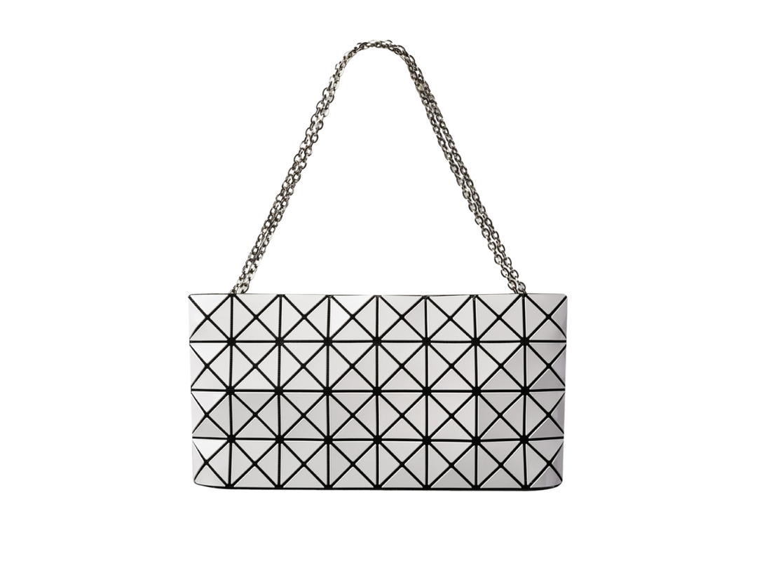 Issey Miyake Bao Bao Issey Miyake Prism Clutch White