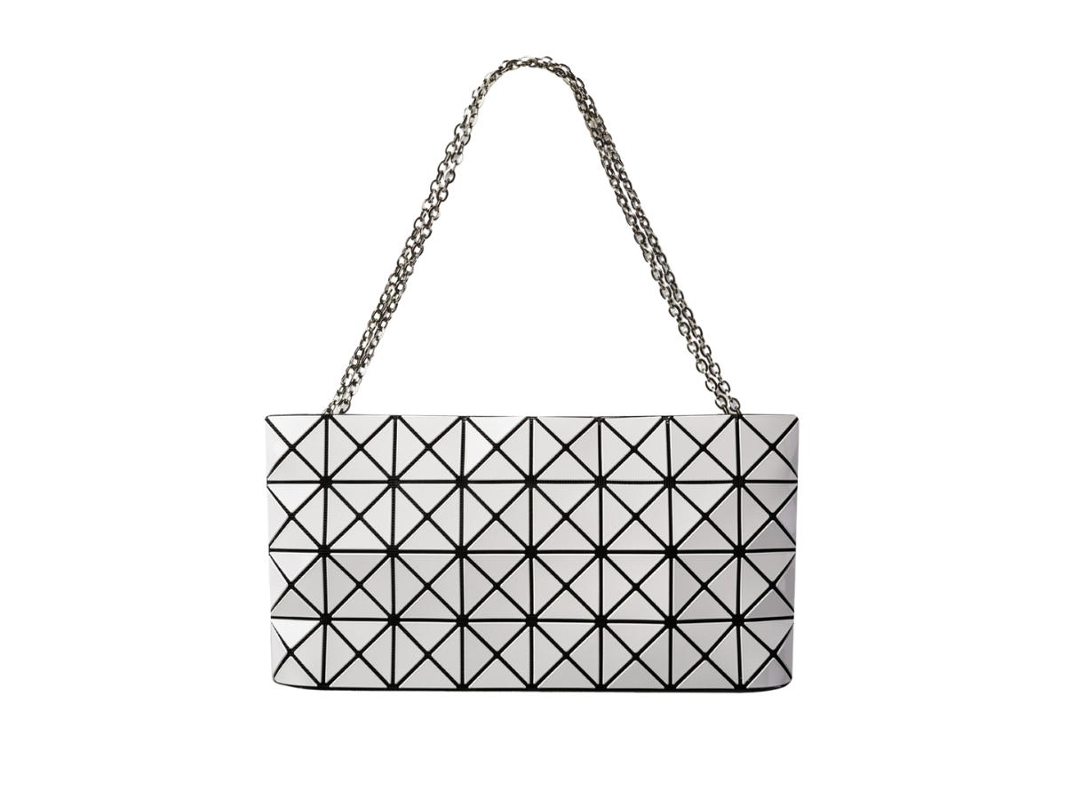 Issey Miyake Bao Bao Issey Miyake Prism Clutch White