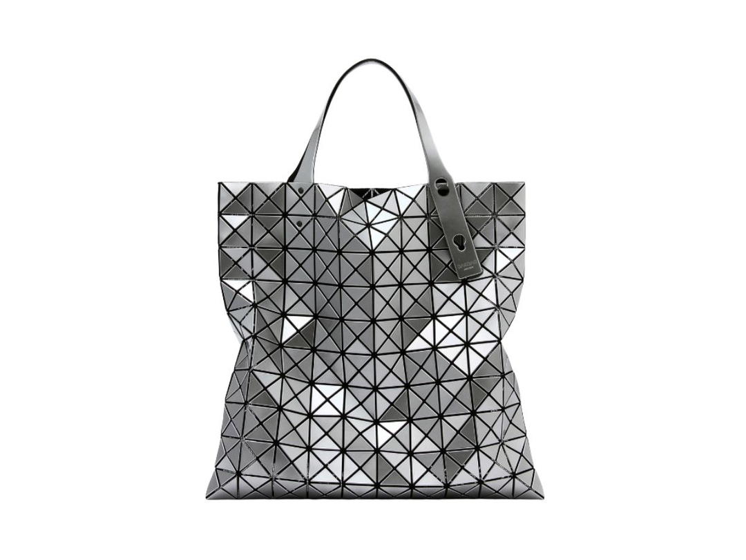 Issey Miyake Bao Bao Issey Miyake Prism Tote Bag  Metallic Silver