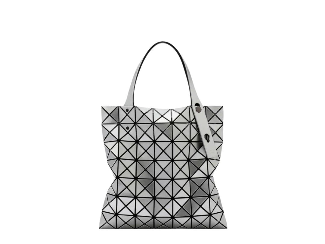 Issey Miyake Bao Bao Issey Miyake Prism Tote Bag Silver