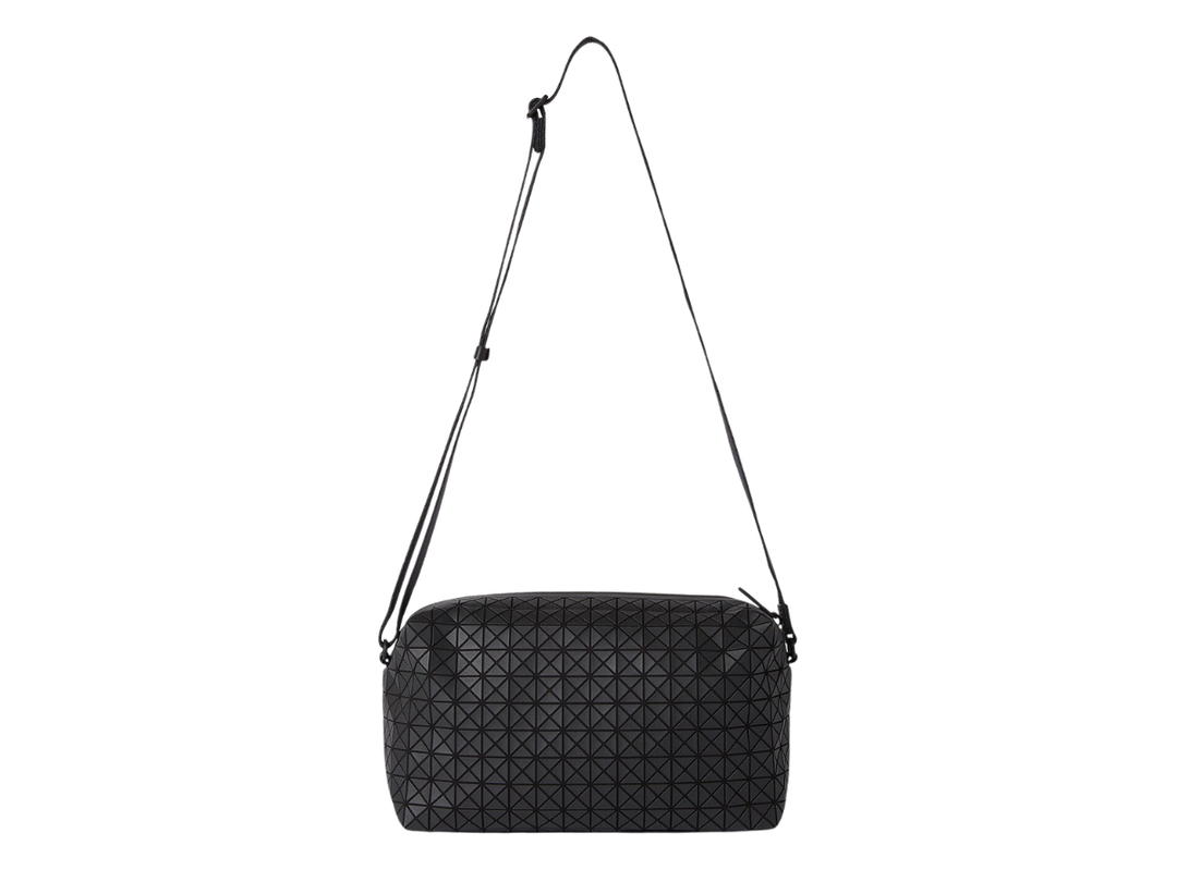 Issey Miyake Bao Bao Issey Miyake Saddle Crossbody Bag Matte Black