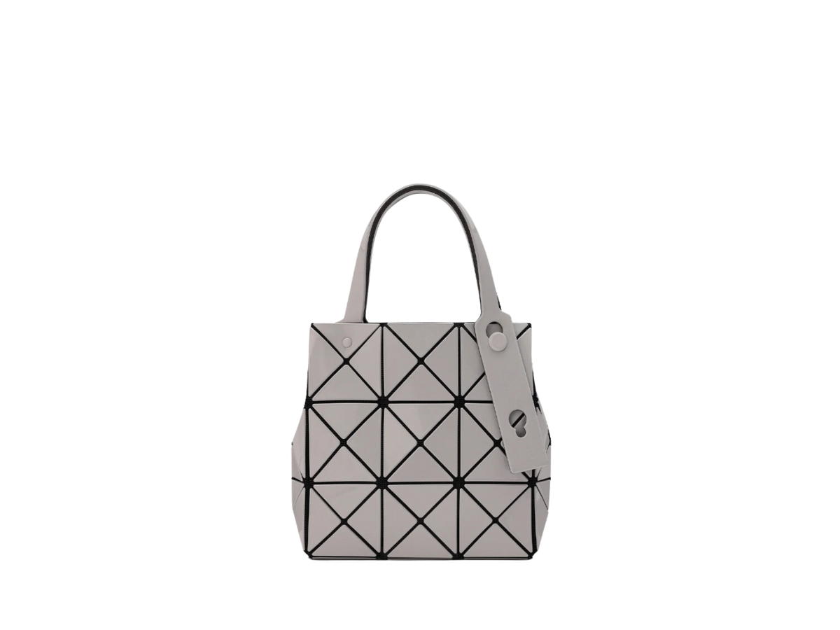 Issey Miyake Bao Bao Issey Miyake Small Carat Handbag Gray