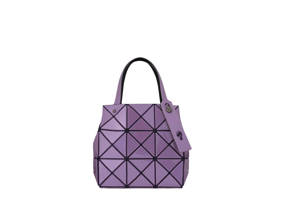 Issey Miyake Bao Bao Issey Miyake Small Carat Handbag Purple