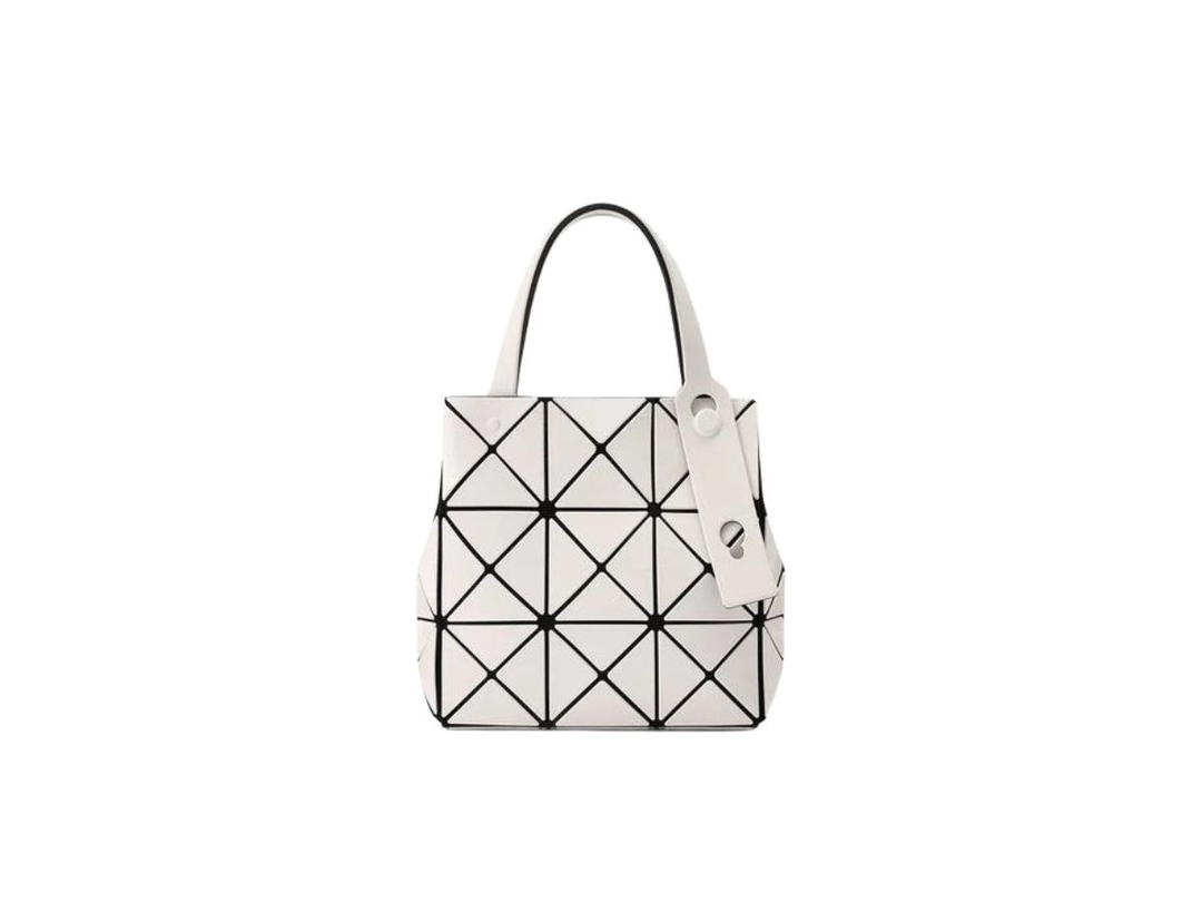 Issey Miyake Bao Bao Issey Miyake Small Carat Handbag White