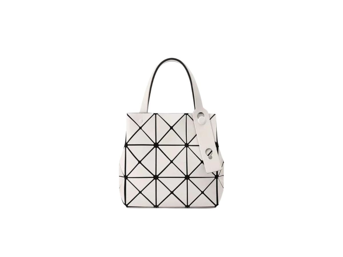 Issey Miyake Bao Bao Issey Miyake Small Carat Handbag White