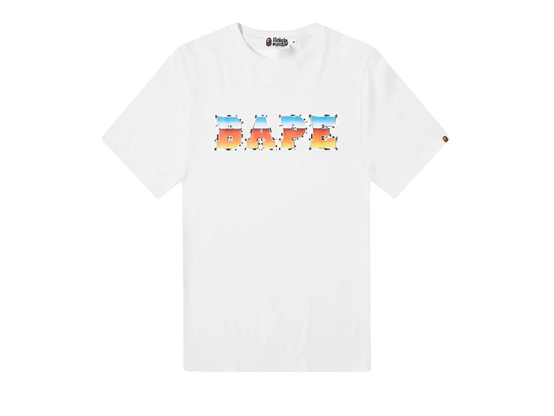 Bape Bape A Bathing Ape Relaxed Bape Tee White