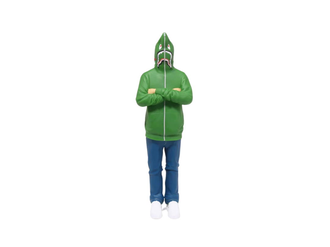 Bape Bape A Bathing Ape Shark Seijin Green