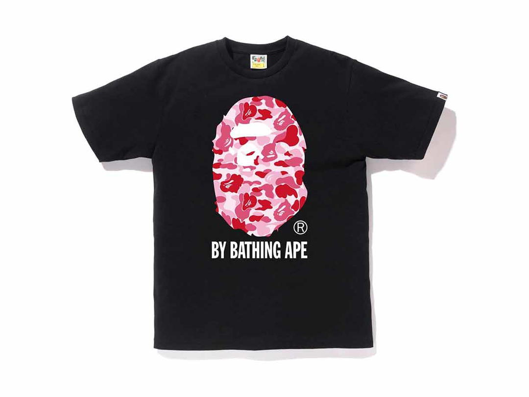 Bape BAPE ABC By Bathing Tee Black/Pink