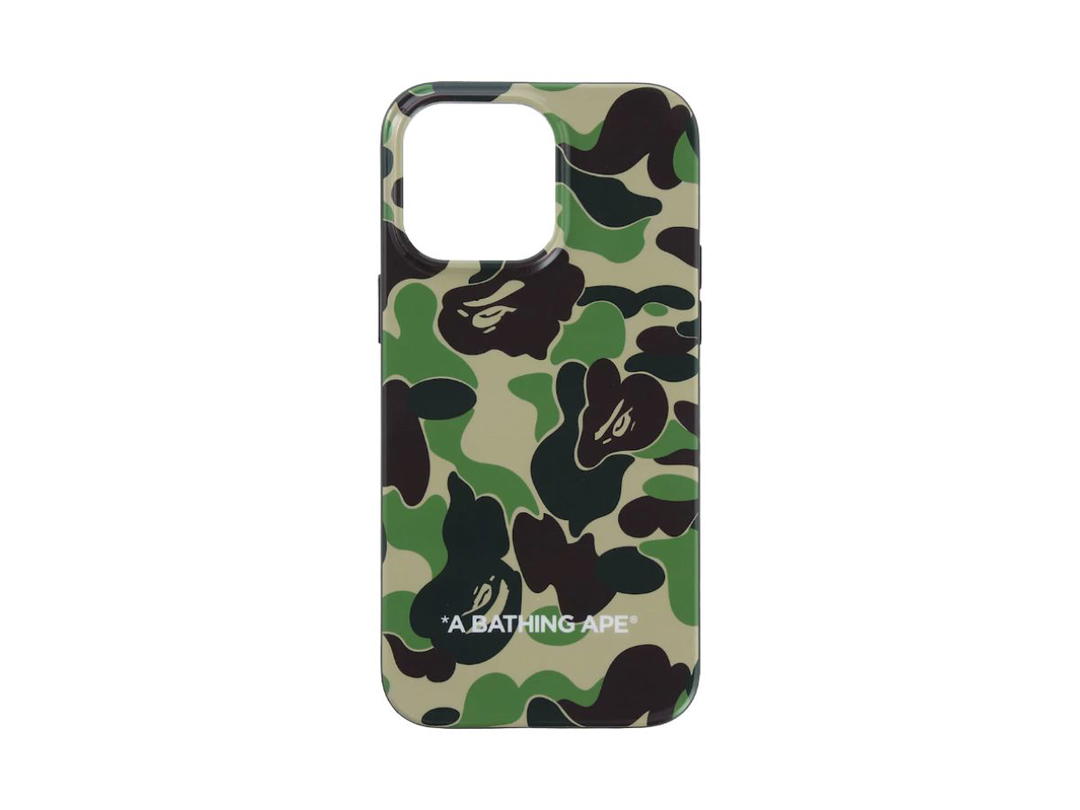 Bape BAPE ABC Camo iPhone 14 Pro Max Case Green (FW22)