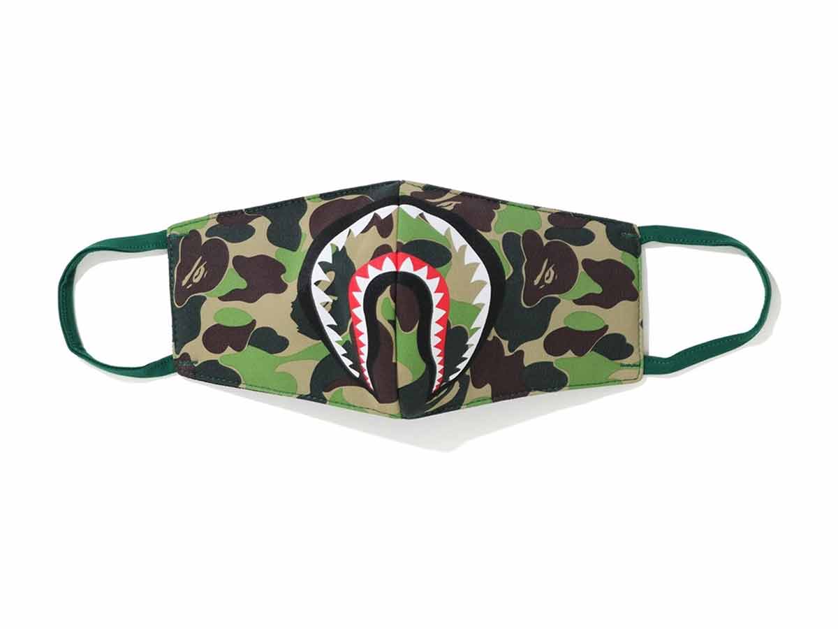 Bape BAPE ABC Camo Shark Mask (SS20) Green