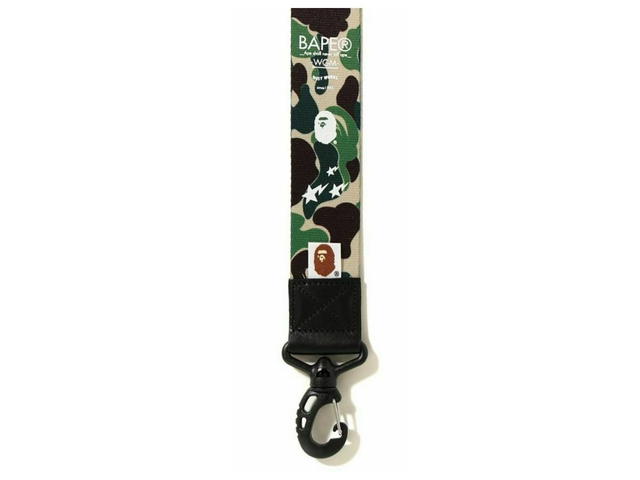 Bape BAPE ABC Camo Shoulder Wide Strap Green - view 2